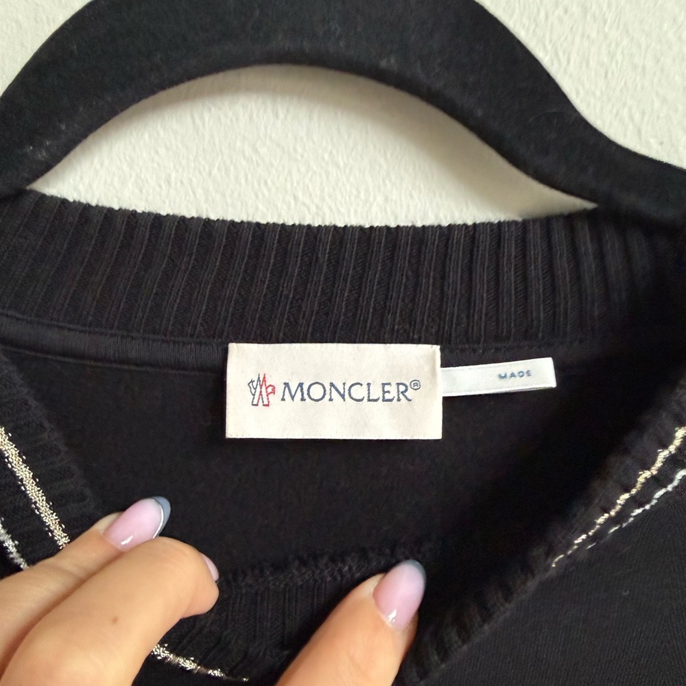 MONCLER BLACK SHIRT DRESS - Picture 3 of 6